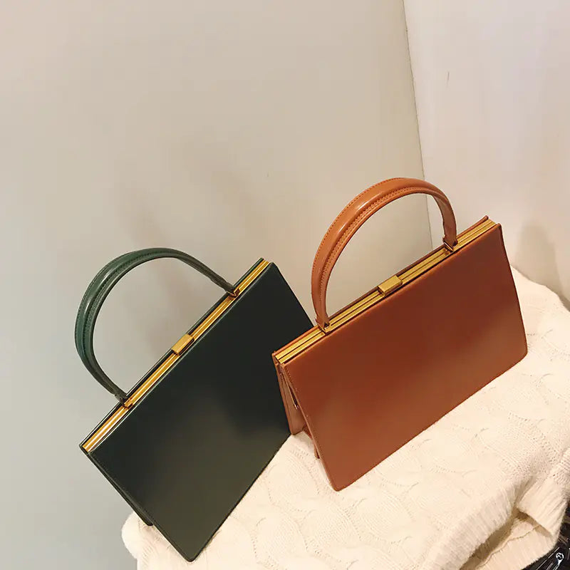 Minimalist Clip Bag, Versatile Shoulder Tote Bag