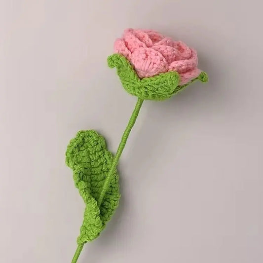 Hand-Woven Rose Bouquet for Valentine's and Mother's Day