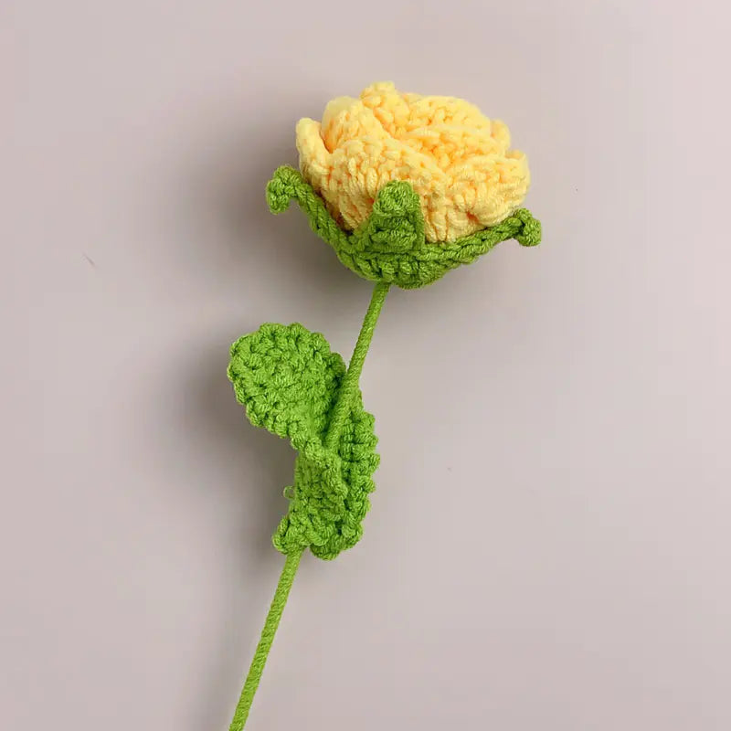 Hand-Woven Rose Bouquet for Valentine's and Mother's Day