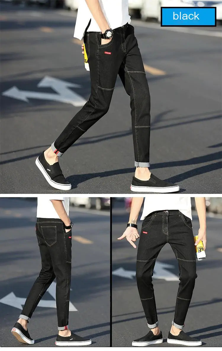 Men's Cropped Jeans