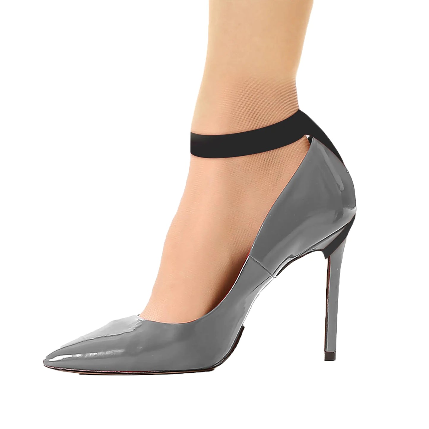 HeelzFirst Thongs Fitwear | High Heel Grips for Womens Shoes | Ankle Strap Heels | Keep Feet from Sliding in Heels | Heel Supports for Heel Pain | Anti Slip Shoe Grips | High Heel Inserts