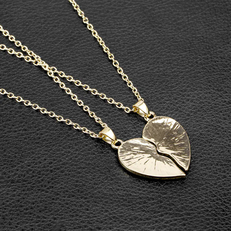 Heart-Shaped Pendant Necklace for Valentine's Day Gift