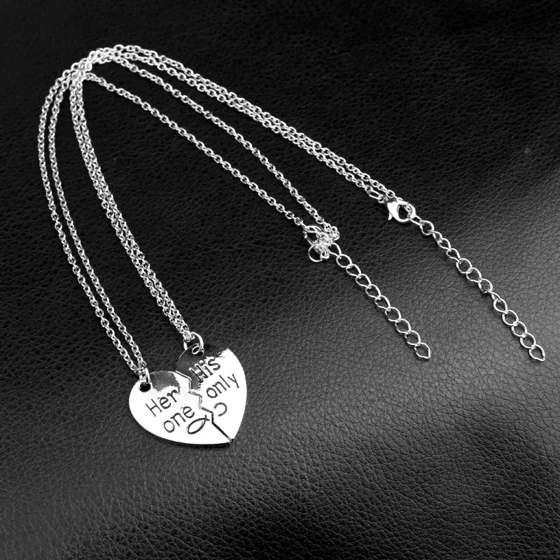 Heart-Shaped Pendant Necklace for Valentine's Day Gift