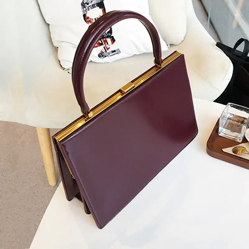 Minimalist Clip Bag, Versatile Shoulder Tote Bag