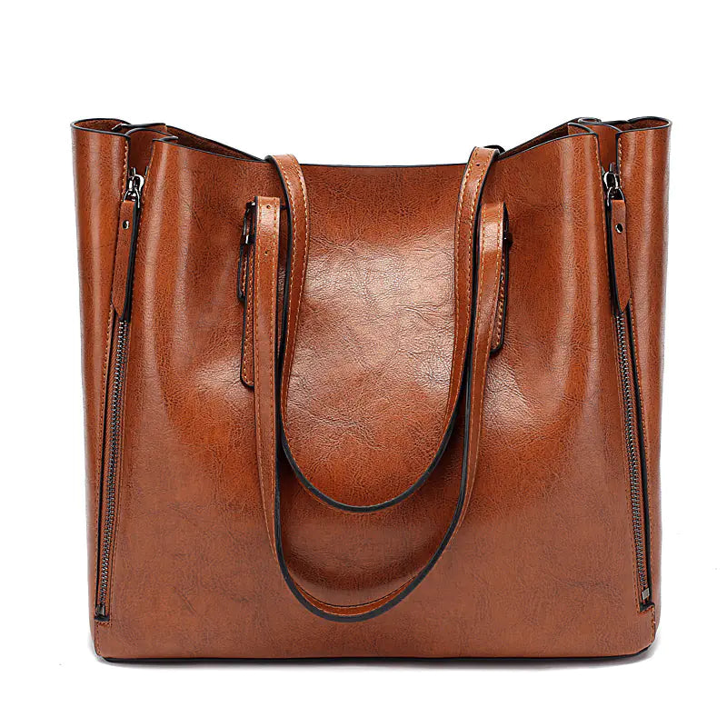 The Structured Saddle Tote